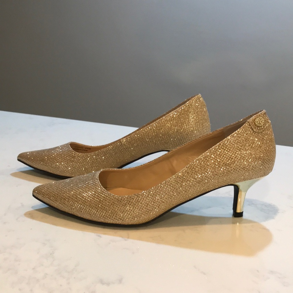J.Renee Gold Heels